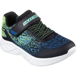 Skechers Boys Microspec II Lightweight Cushioned Trainers