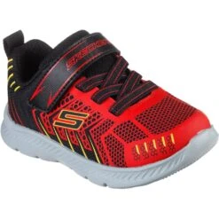 Skechers Girls Flutter Heart Lights Bring Sparkle Trainers -Sporty Tops Sales ske2030 bkrd 01