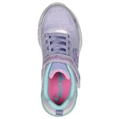 Skechers Girls Flutter Heart Lights Bring Sparkle Trainers -Sporty Tops Sales ske2030 lvmt 05 1