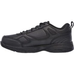 Skechers Womens Dighton Bricelyn Slip Resistant Trainers 24 Skechers Womens Dighton Bricelyn Slip Resistant Trainers -Sporty Tops Sales ske2031 blk 03
