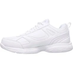 Skechers Womens Dighton Bricelyn Slip Resistant Trainers 29 Skechers Womens Dighton Bricelyn Slip Resistant Trainers -Sporty Tops Sales ske2031 wht 03