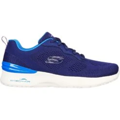 Skechers Womens Skech-Air Dynamight New Grind Trainers -Sporty Tops Sales ske2033 nvbl 02 2