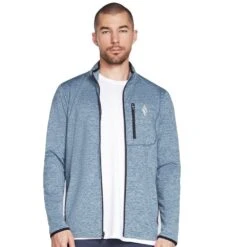 Skechers Mens Ultra Go Equalizer Full Zip Hoodless Hoodie 12 Skechers Mens Ultra Go Equalizer Full Zip Hoodless Hoodie -Sporty Tops Sales ske2035 lblw 01 1
