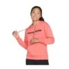 Skechers Womens Heritage Pullover Fleece Hoodie -Sporty Tops Sales ske2115 crl 01