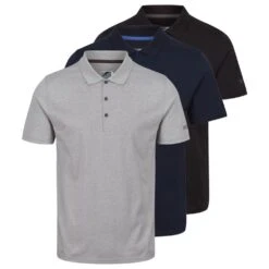 Regatta Professional Mens Essentials 3 Pack Polo Shirt