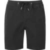 Wombat Mens Cotton Drawstring Chino Shorts -Sporty Tops Sales wb902 blac 01