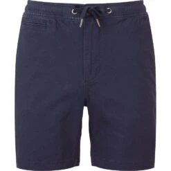 Wombat Mens Cotton Drawstring Chino Shorts 11 Wombat Mens Cotton Drawstring Chino Shorts -Sporty Tops Sales wb902 navy 02