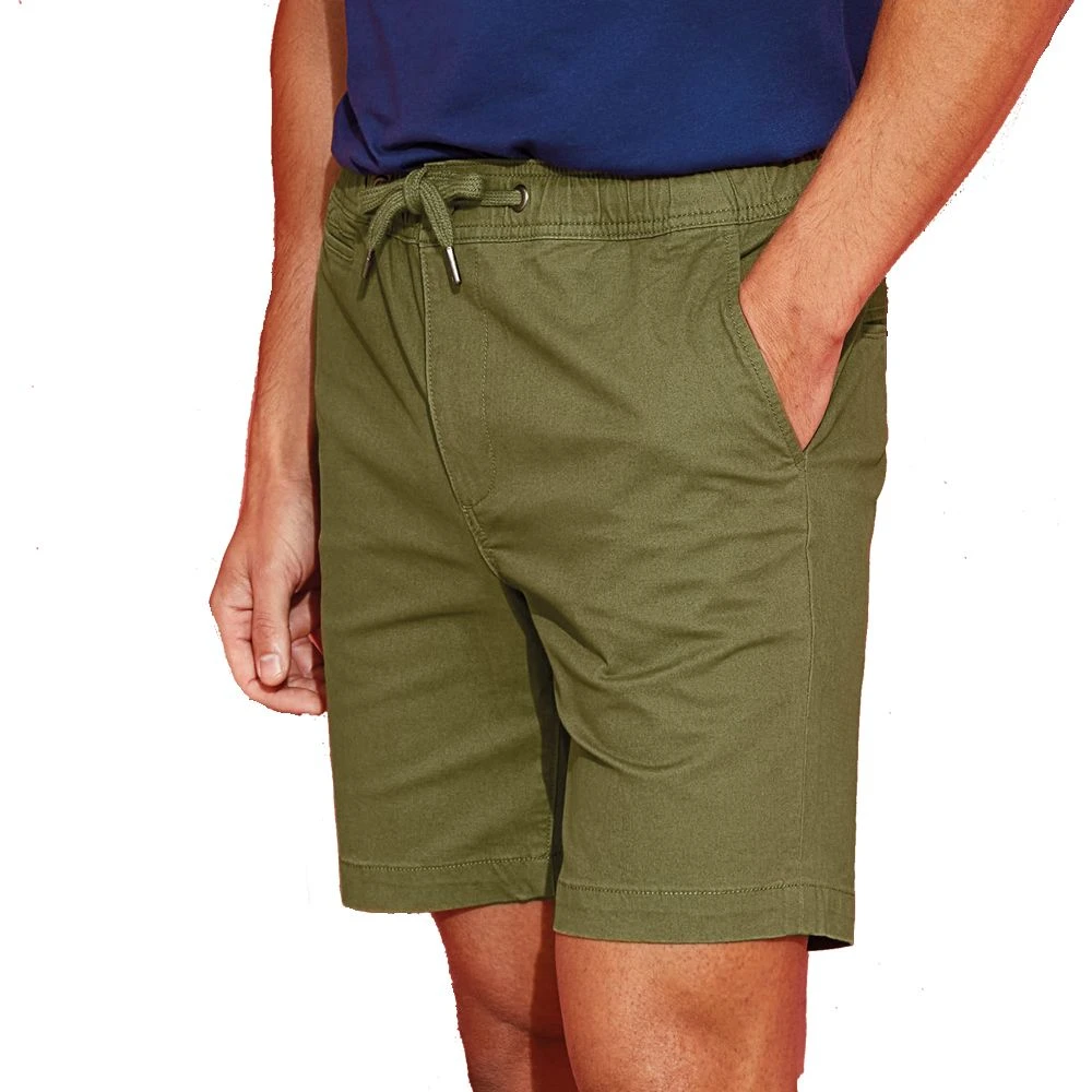 Wombat Mens Cotton Drawstring Chino Shorts 7 Wombat Mens Cotton Drawstring Chino Shorts - Image 5