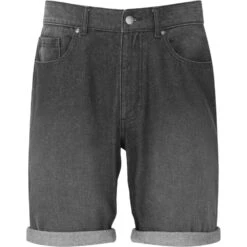 Wombat Mens Washed Denim Shorts