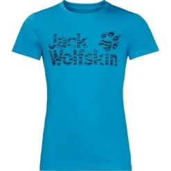 Jack Wolfskin Boys & Girls Jungle Breathable UV Protective T-Shirt -Sporty Tops Sales wol1088 1081 01